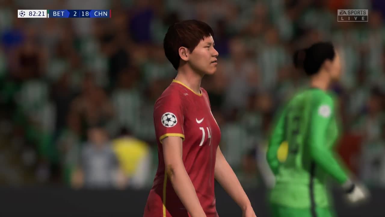 FC2MVFBLIVE-PC配信《FIFA 21》欧冠联赛-中国男足和女足-第二场比赛(15) - FC2 Video